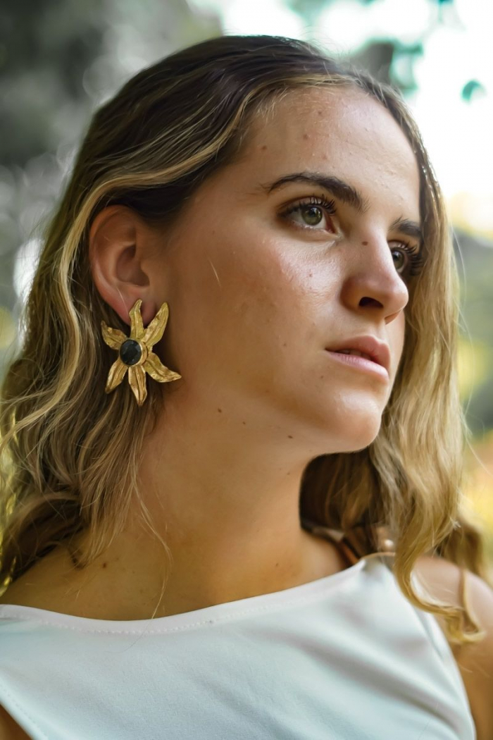 Pendientes Sol Azul