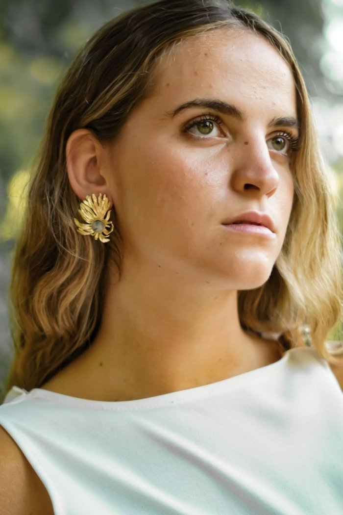 Pendientes Hojas
