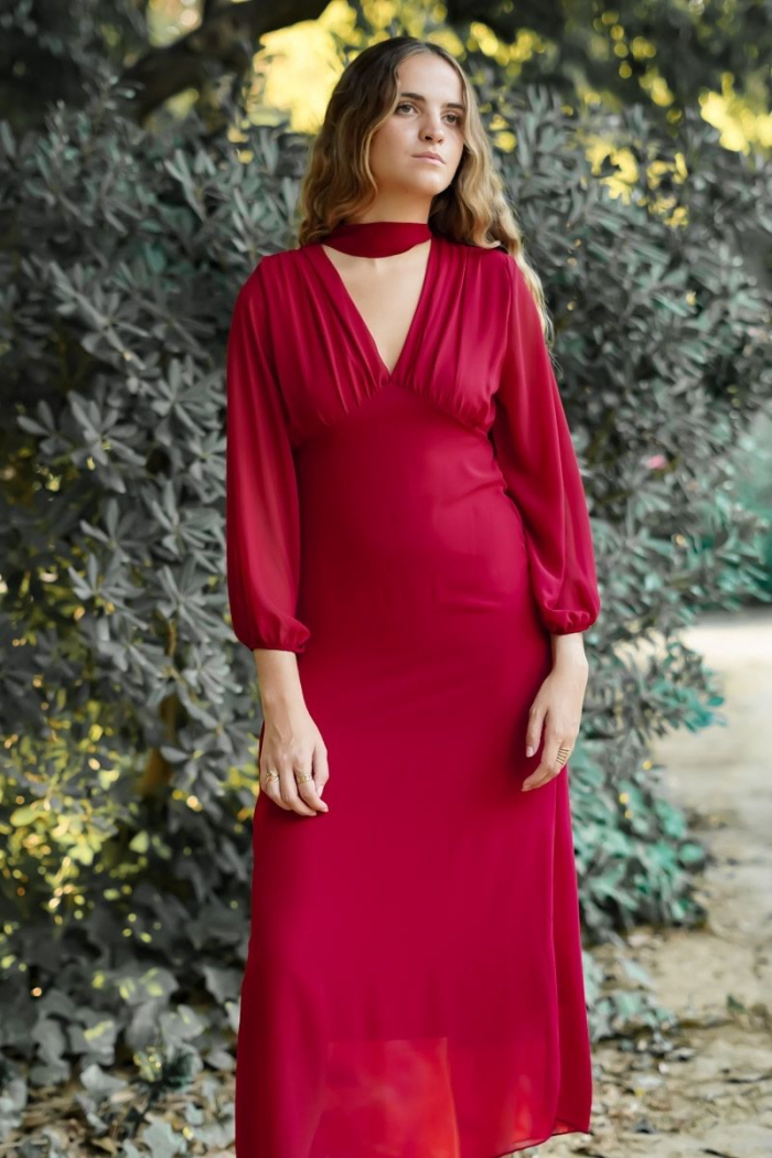 Vestido Rojo Habana